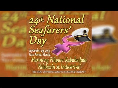 24th National Seafarers’ Day .